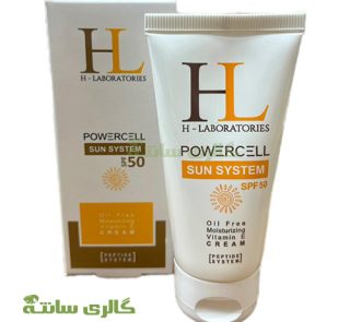 کرم ضد آفتاب بدون رنگ اچ ال