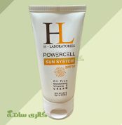 کرم ضد آفتاب بدون رنگ اچ ال