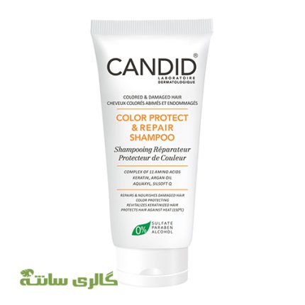 شامپو تثبیت رنگ و ترمیم کننده Candid