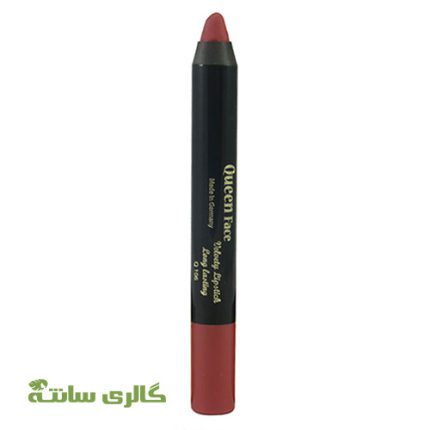 رژلب مدادی بادوام و مخملی کوئین فیس QUEEN FACE کد 106