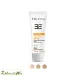 کرم ضد آفتاب نچرال بژ پوست نرمال تا خشک اریکه ERIKEH حجم 50میل
