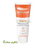 کرم ضد آفتاب بی رنگ پوست نرمال تا خشک درماگور