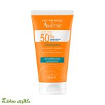 کرم ضد آفتاب بی رنگ فاقد چربی اون Avene مدل کلینانس spf 50 حجم 50 میل