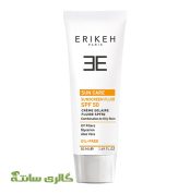 کرم ضد آفتاب بی رنگ پوست چرب اریکه ERIKEH حجم 50 میل