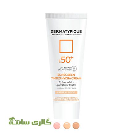 کرم ضد آفتاب نچرال بژ نرمال تا خشک درماتیپیک DERMATYPIQUE حجم 50 میل