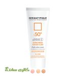 کرم ضدآفتاب فلویید فاقد چربی نچرال بژ درماتیپیک DERMATYPIQUE حجم 50