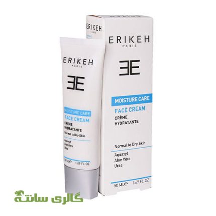 کرم مرطوب کننده پوست نرمال تا خشک اریکه ERIKEH حجم 50 میل