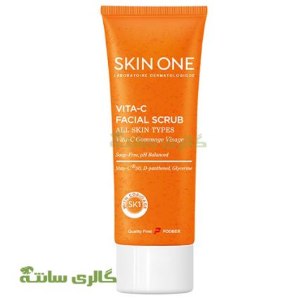 ژل شوینده لایه بردار ویتامین سی اسکین وان