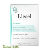 پن پاک کننده آکنه سل acnese پوست چرب لایسل Liesel حجم 100 گرم