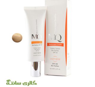 کرم ضدآفتاب ضدلک لایت بژ بایوتاچ ام کیو MQ حجم 55 میل
