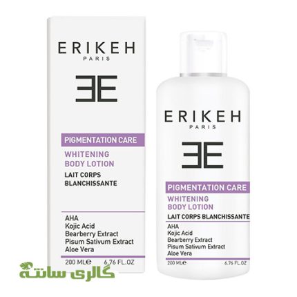 لوسیون ضد لک و روشن کننده بدن اریکه ERIKEH حجم 200 میل