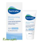 کرم مرطوب کننده سریکیت sericate مخصوص پوست نرمال تا خشک حجم 50 میل