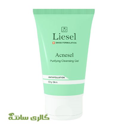 ژل شوینده صورت آکنه سل acnese لایسل Liesel حجم 150 میل