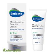 ژل‌کرم مرطوب‌کننده صورت مناسب پوست چرب Sericate