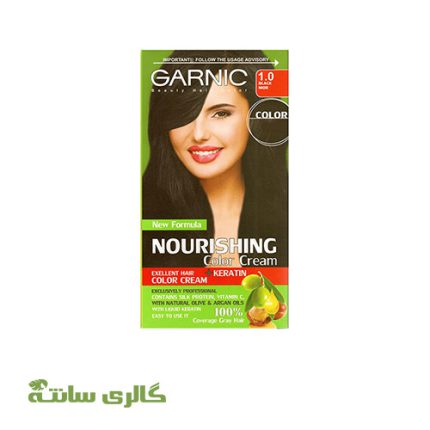 کیت رنگ مو گارنیک کد 0.GARNIC Nourishing Color Cream 1