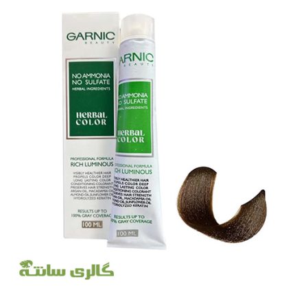 رنگ مو گارنیگ فاقد آمونیاک کد 6 GARNIC hair color حجم 100 میل