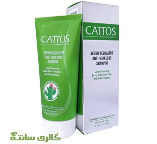 شامپو ضد ریزش و تقویت کننده موهای چرب کاتوس CATTOS حجم 200 میل