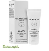 ضدآ فتاب سول اکتیو بی رنگ spf50 ژیل بوته GIL BEAUTE حجم 40میل