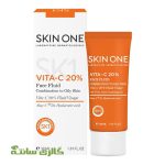 فلویید صورت حاوی آنتی اکسیدان C-20 اسکین وان SKINONE حجم 30 میل