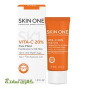 فلویید صورت حاوی آنتی اکسیدان C-20 اسکین وان SKINONE حجم 30 میل