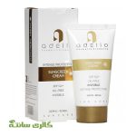 کرم ضدآفتاب بدون رنگ فاقد چربی ادلیو adelio حجم 50 میل