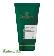 ژل شستشوی صورت مخصوص پوست چرب ، آکنه پلزنت PLEASANT حجم 150 میل