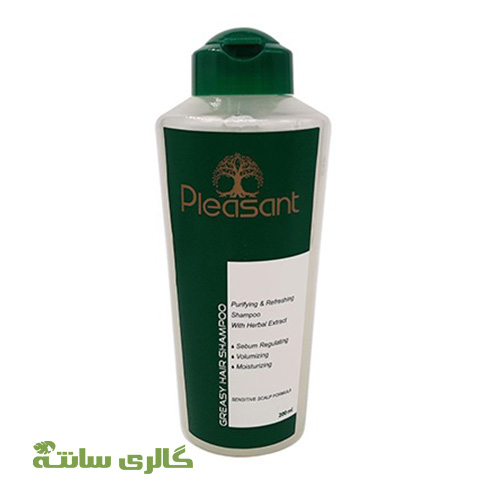 شامپو-چرب شامپو موهای چرب پلزنت PLEASANT حجم 200 میل