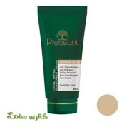کرم ضدآفتاب مولتی اکشن نچرال بژ پلزنت Pleasant حجم 40 میل