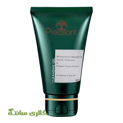 ژل شستشوی صورت مخصوص پوست خشک پلزنت PLEASANT حجم 150 میل
