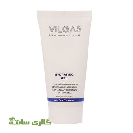 ژل آبرسان فاقد چربی مخصوص پوست چرب و مختلط ویلگاس VILGAS حجم 50 میل