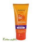 کرم ضد آفتاب سنسی سول spf60 رنگی آردن ARDENE حجم 50 میل