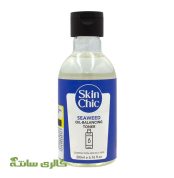 تونر کنترل کننده چربی پوست حاوی جلبک دریایی اسکین شیک SKIN CHIC