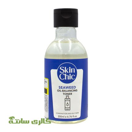 تونر کنترل کننده چربی پوست حاوی جلبک دریایی اسکین شیک SKIN CHIC