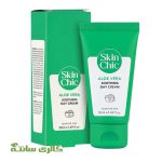 کرم مرطوب کننده و التیام بخش حاوی آلوئه ورا اسکین شیک SKIN CHIC حجم 50 میل