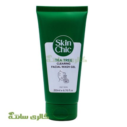 ژل شوینده عصاره درخت چای اسکین شیک Skin Chic