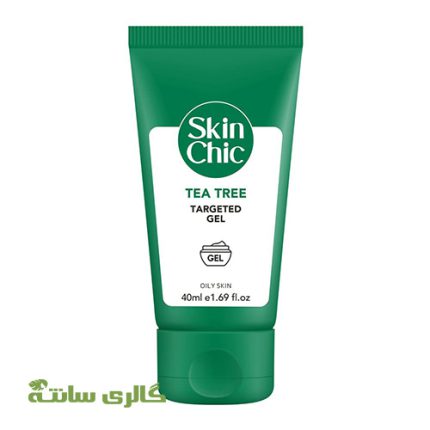 ژل کنترل کننده چربی حاوی روغن درخت چای اسکین شیک SKIN CHIC حجم 50 میل