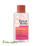 تونر پاک کننده مخصوص پوست حساس پتال رز Petal rose حجم 150 میل