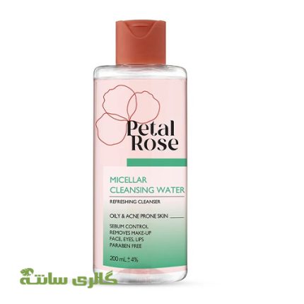 میسلار واتر مخصوص پوست چرب پتال رز Petal rose حجم 200 میل