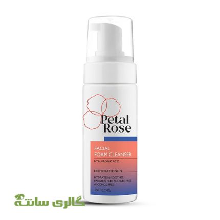 فوم شوینده هیالورونیک اسید پتال رز Petal rose حجم 150 میل