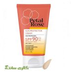 کرم ضدآفتاب بژ روشن پوست خشک پتال رز Petal rose حجم 50 میل