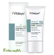 فلوئید ضد آفتاب ضد لک رنگی وایت ویت ویتالیر