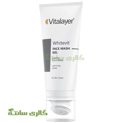 ژل پاک کننده صورت وایت ویت Vitalayer