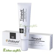 کرم ژل ضد چروک و لایه بردار 10% AHA تایم ویت Vitalayer
