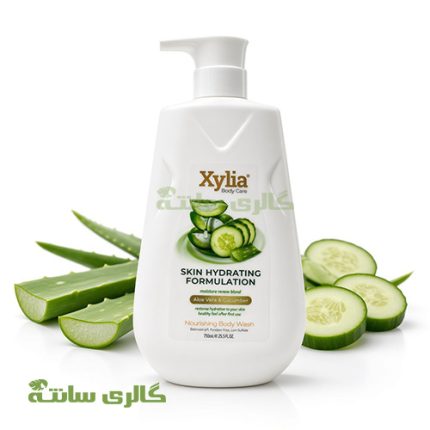 شامپو بدن آبرسان xylia حاوی آلوئه‌ورا و خیار